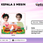 Kepala Goyang Akrilik – 2 Kepala