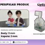 Kepala Goyang Akrilik – 2 Kepala