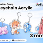 Gantungan Kunci Akrilik 3MM