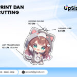 Gantungan Kunci Akrilik 3MM