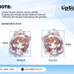 Gantungan Kunci Akrilik 3MM