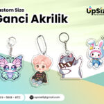 Gantungan Kunci Akrilik Custom Size