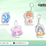 Gantungan Kunci Akrilik Custom Size