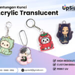 Gantungan Kunci Akrilik Translucent