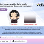 Gantungan Kunci Akrilik Translucent