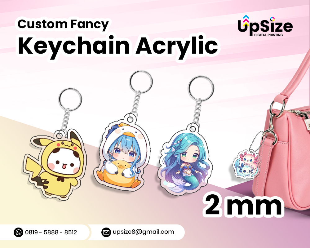 Gantungan Kunci Akrilik 2MM