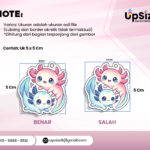 Gantungan Kunci Akrilik 2MM