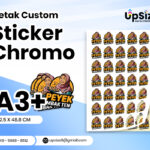 Stiker Chromo A3+