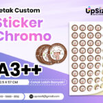 Stiker Chromo A3++