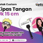 Kipas Promosi Ukuran 15 Cm