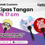 Kipas Promosi Ukuran 17 Cm