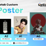 Poster Ukuran A0, A1, A2