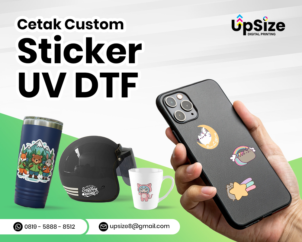 Stiker UV DTF
