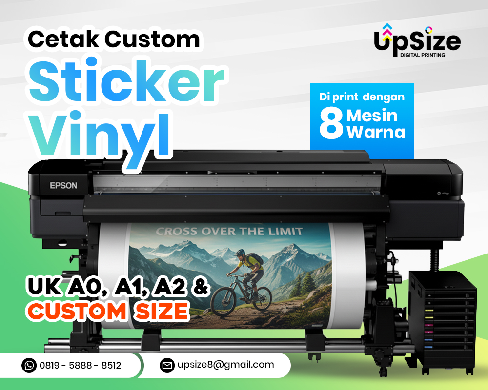 Sticker Vinyl Meteran