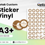 Stiker Vinyl A3+