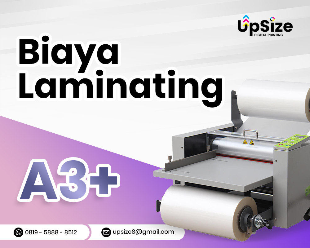 Biaya Laminating A3+