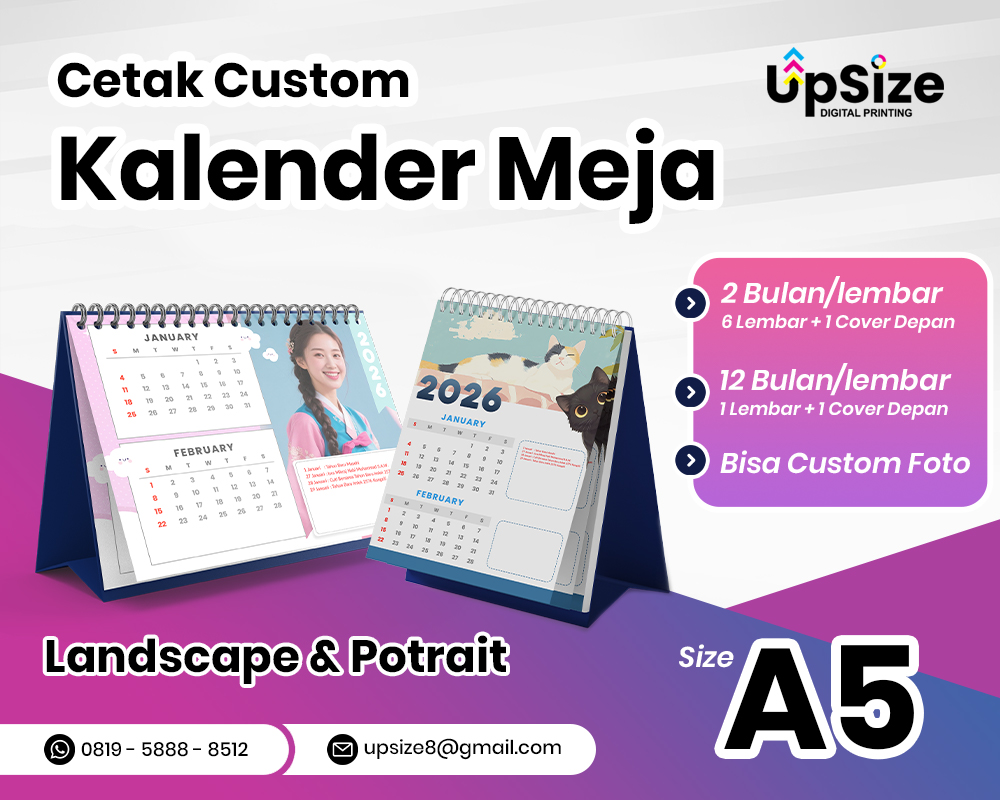 Kalender Meja A5