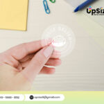 Sticker Transparan A3 White Ink