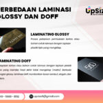 Kartu Nama Foil Emas