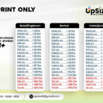 Sticker Transparan A3 White Ink