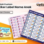 Stiker Label Nama Anak