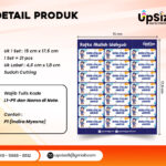 Stiker Label Nama Anak