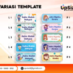 Stiker Label Nama Anak