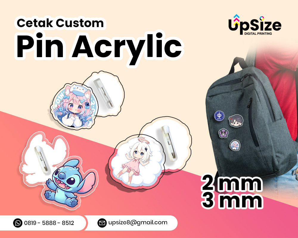 Pin Akrilik Custom